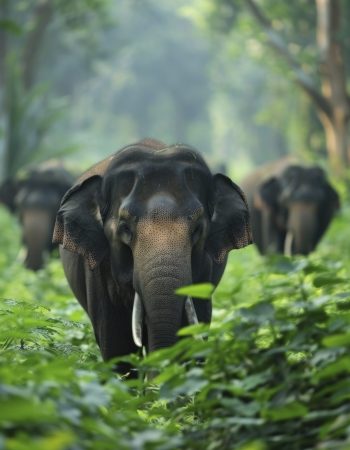 photorealistic-scene-wild-elephants photorealistic-scene-wild-elephants